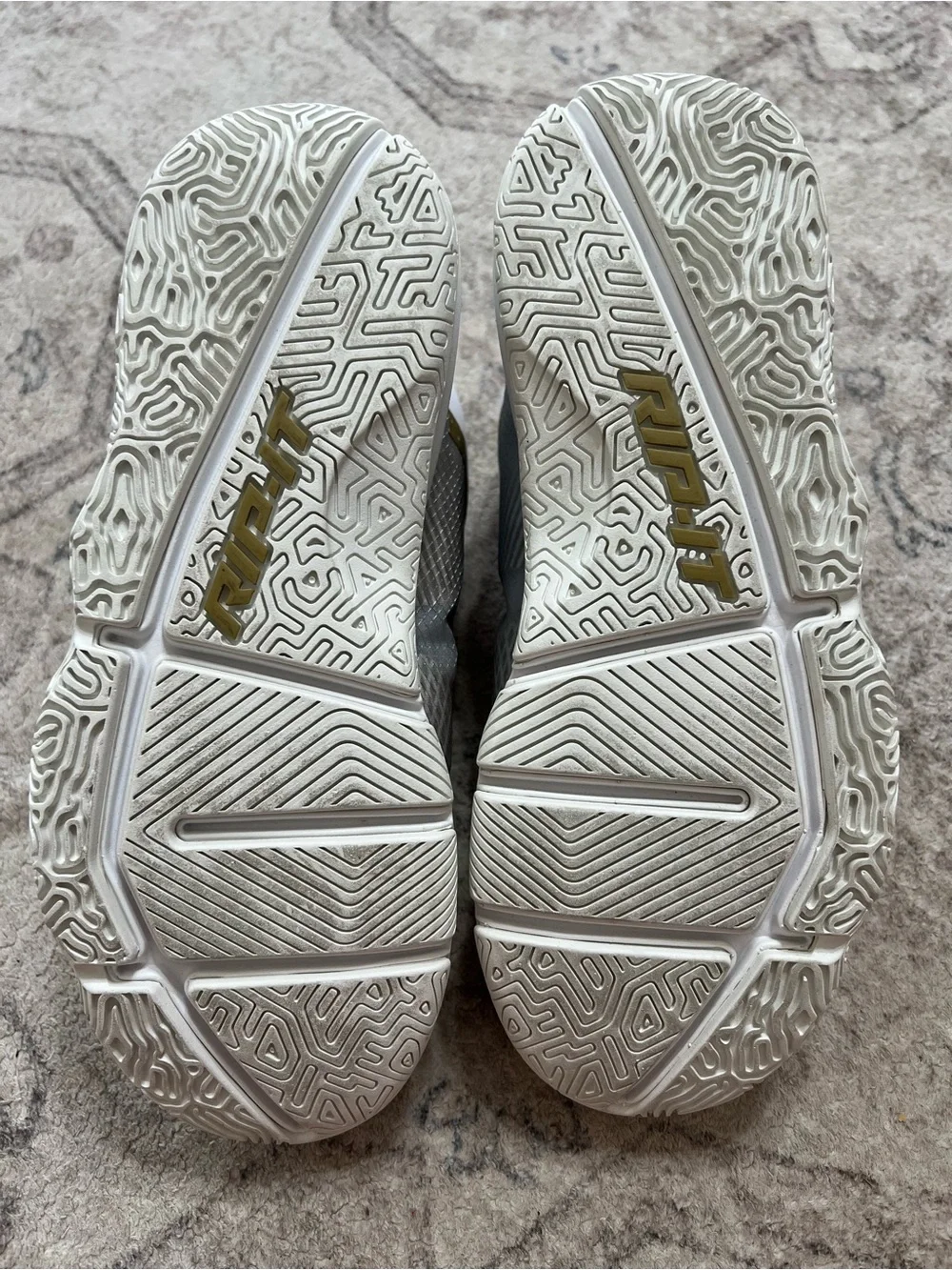 RIP-IT Women's SwiftStep Future Volleyball Court Shoes White Gold
